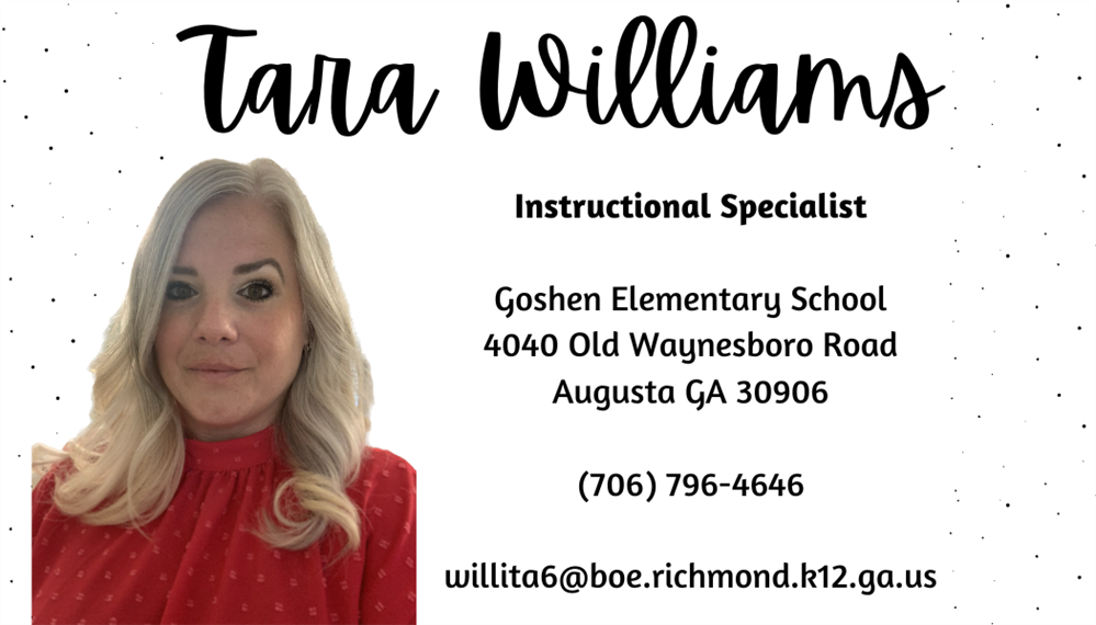 Tara Williams - IS